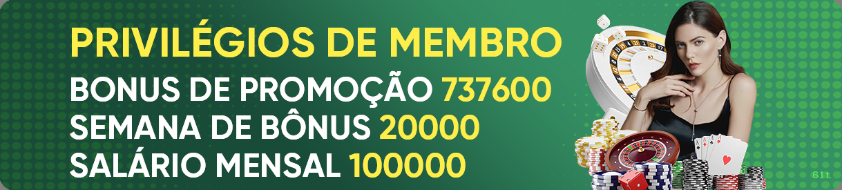 Cassino ao vivo da 61t com dealers reais